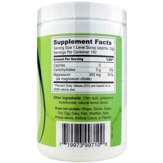 Magna Calm Powdered Drink Mix, Longevity Science